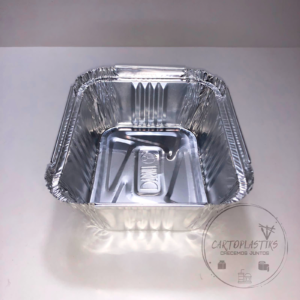 Molde Aluminio C10 (Con tapa plástica) -20un